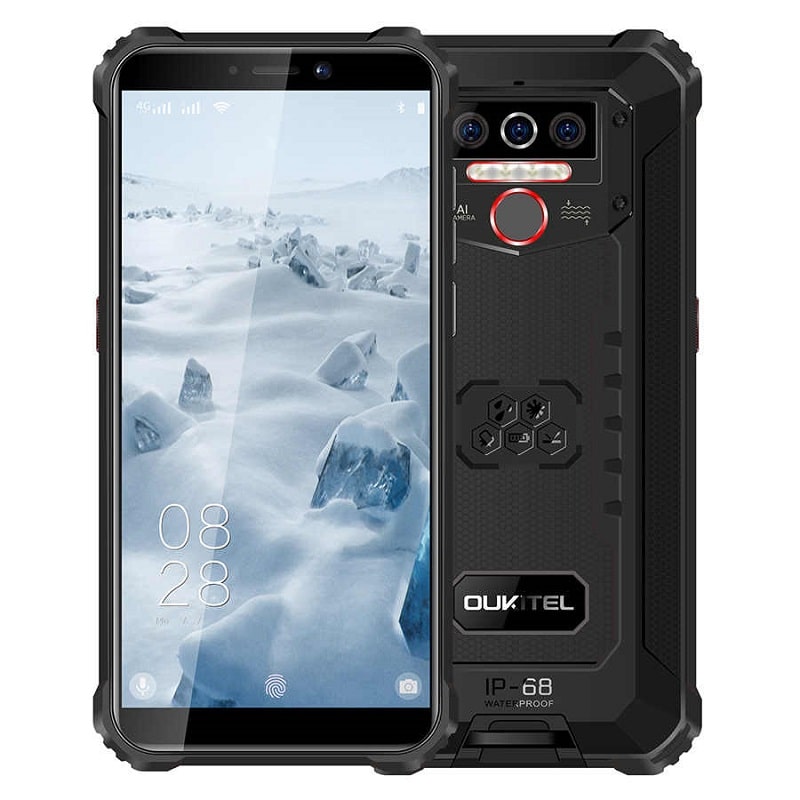 Oukitel WP5 vedenkestävä IP68-puhelin - Huollettu